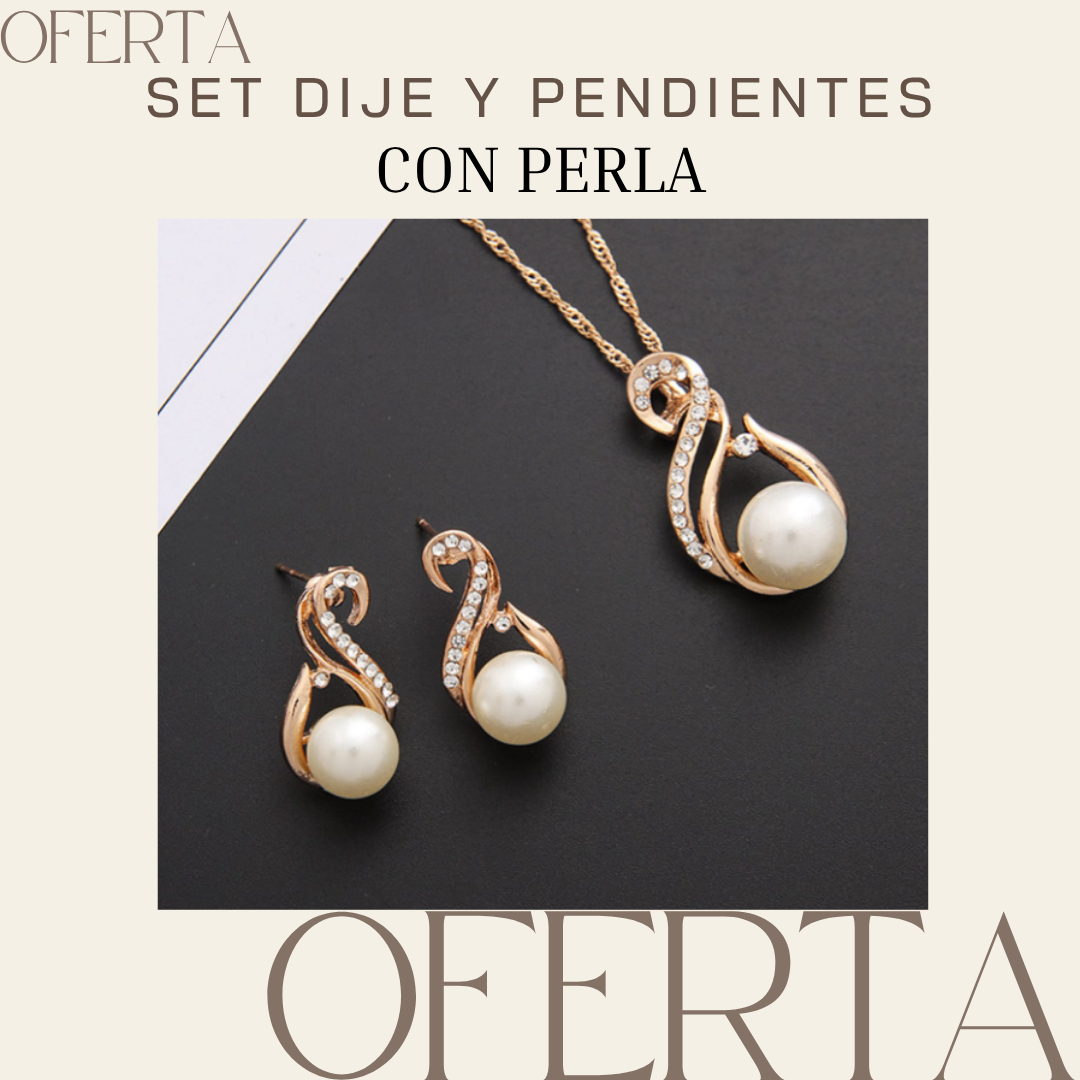 Set Dije Y Pendientes