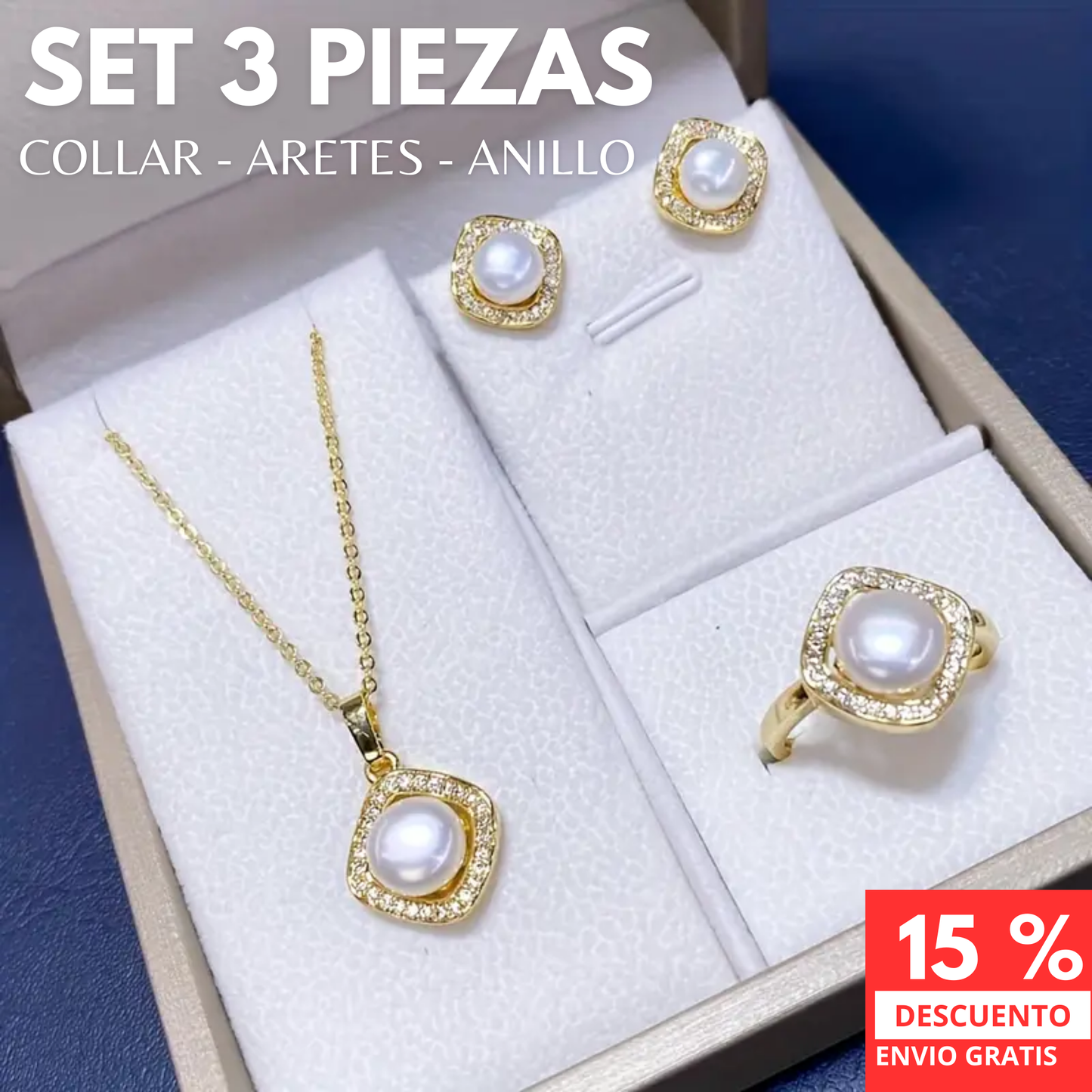 SET 3 PIEZAS ACCESORIOS