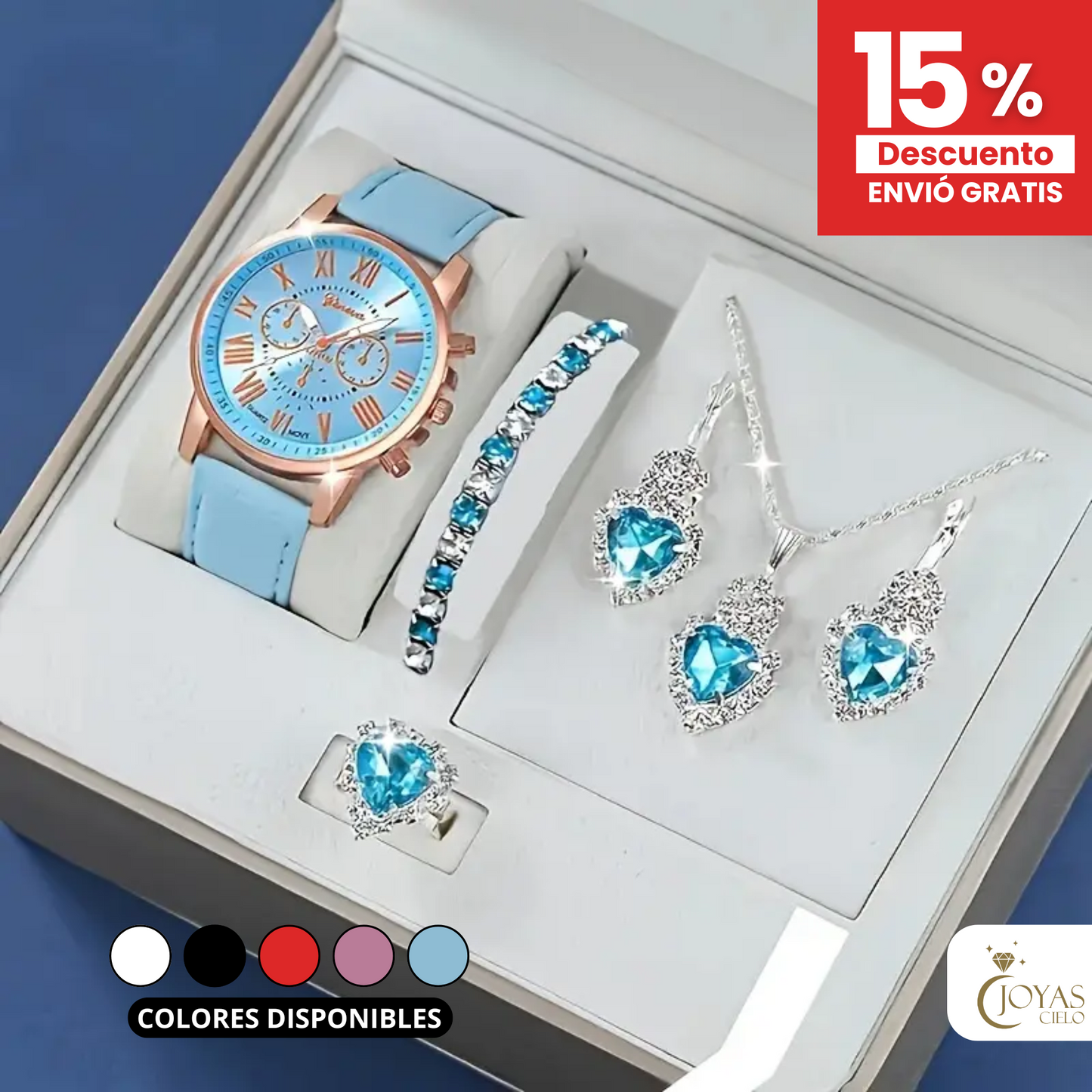 SET 5 PIEZAS ACCESORIOS