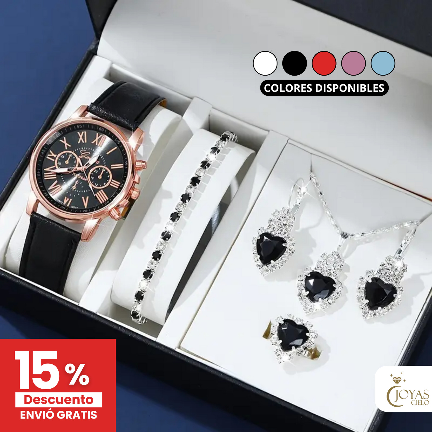 SET 5 PIEZAS ACCESORIOS