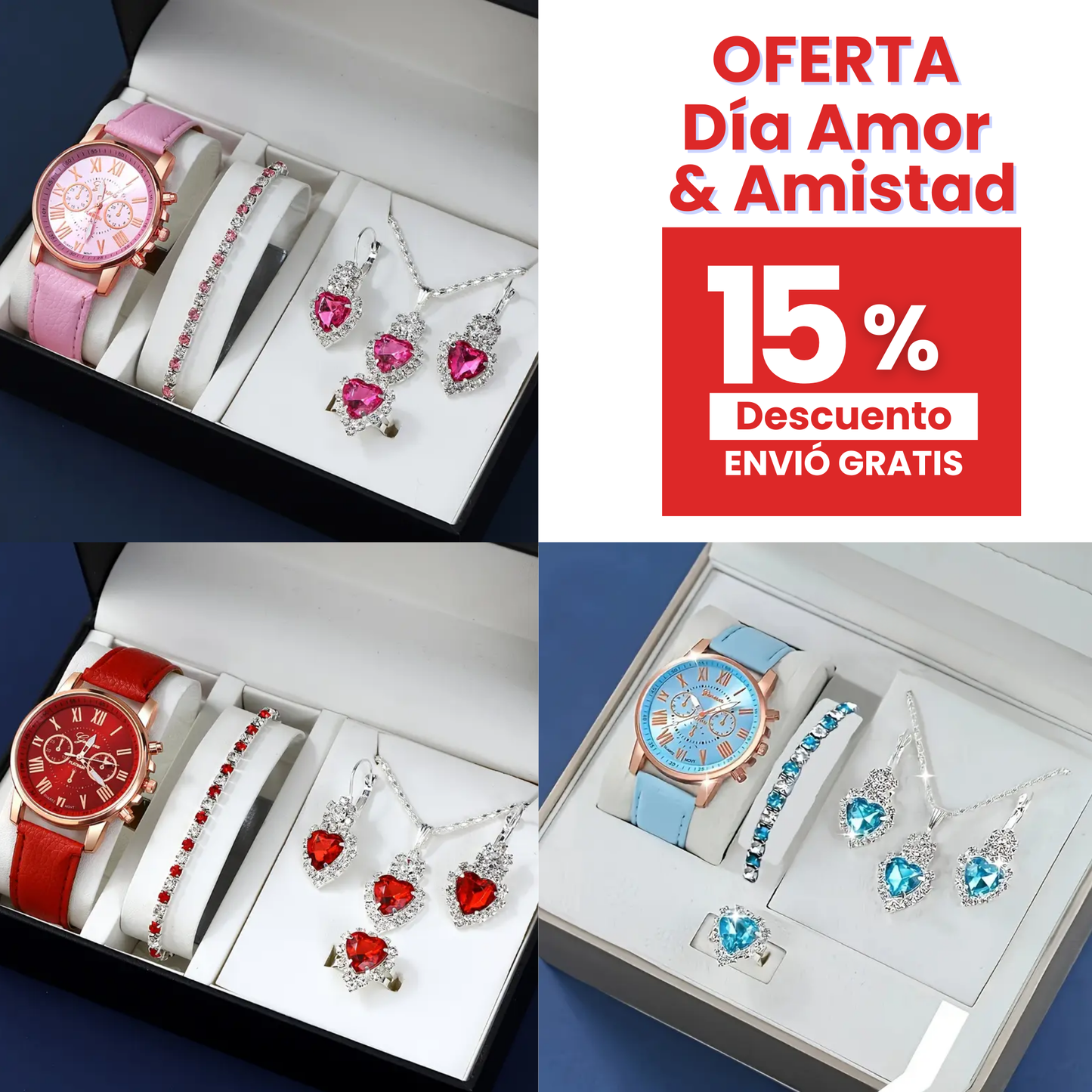 SET 5 PIEZAS ACCESORIOS
