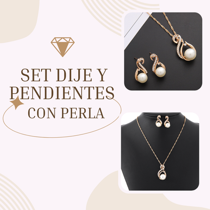 Set Dije Y Pendientes