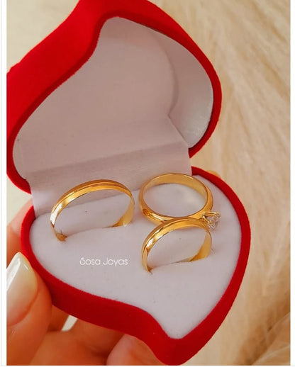 Trio del amor, personaliza con tu nombre, frase o fecha especial (GRATIS)