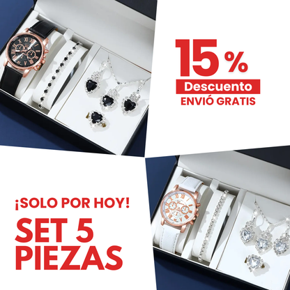 SET 5 PIEZAS ACCESORIOS